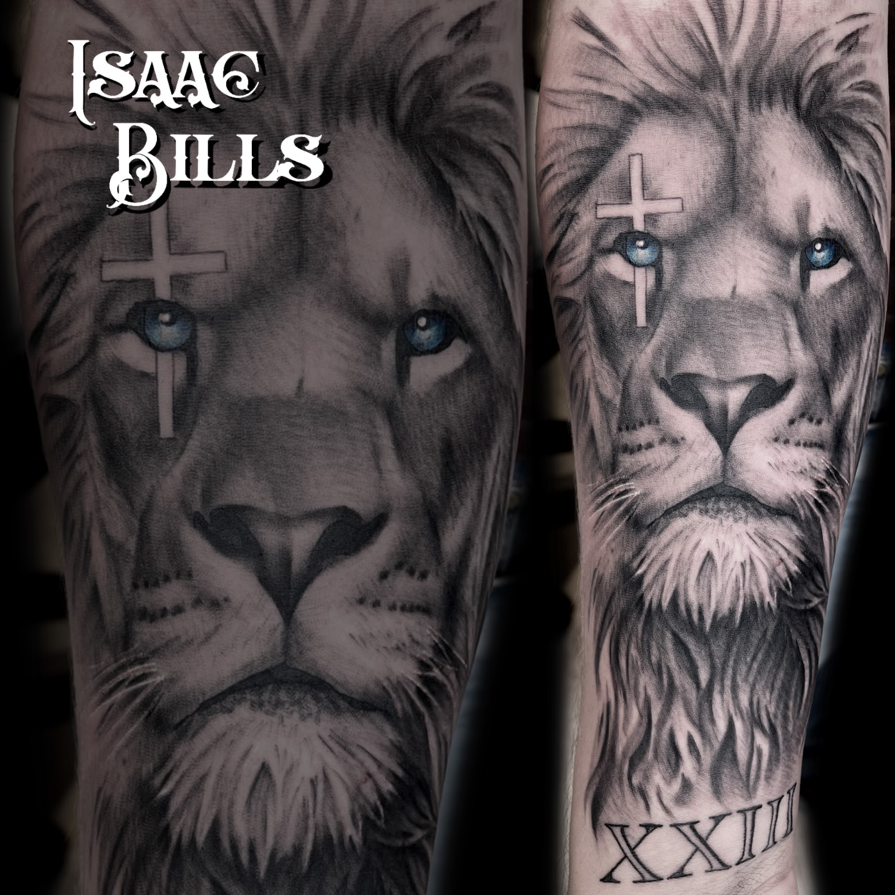 Animal, Black and Gray, Portrait, Realism tattoo by Orlando Tattoo
